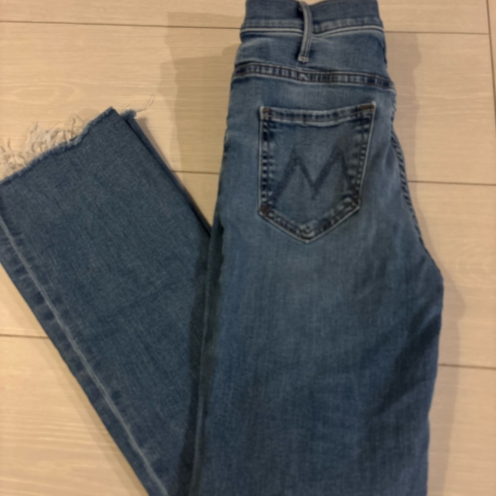 MOTHER Classic Blue Denim Jeans